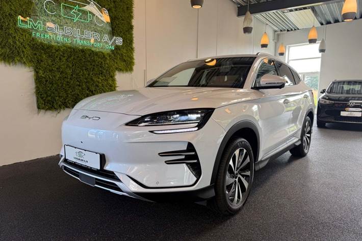 Hvid BYD Seal U fra 2025 set udefra