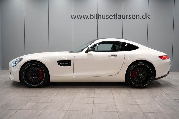 Hvid Mercedes AMG GT S fra 2016