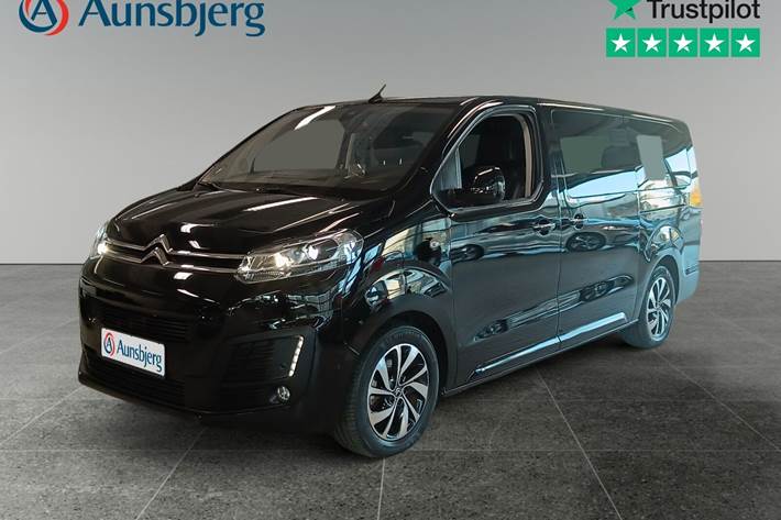 Sort Citroën ë-SpaceTourer fra 2021 set udefra