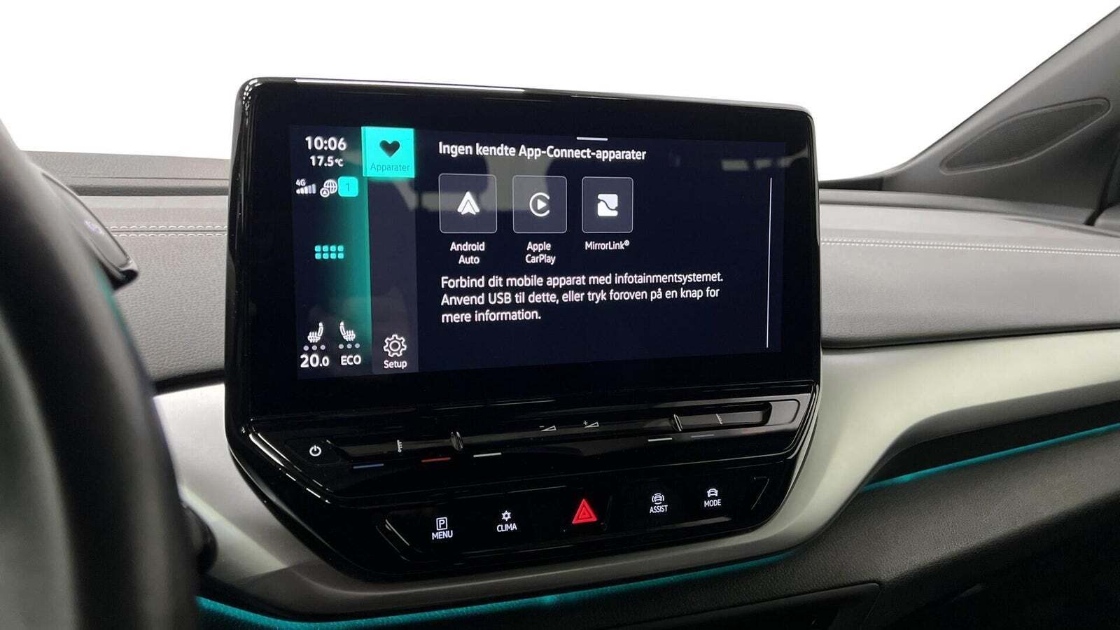 Grå VW ID.4 fra 2023