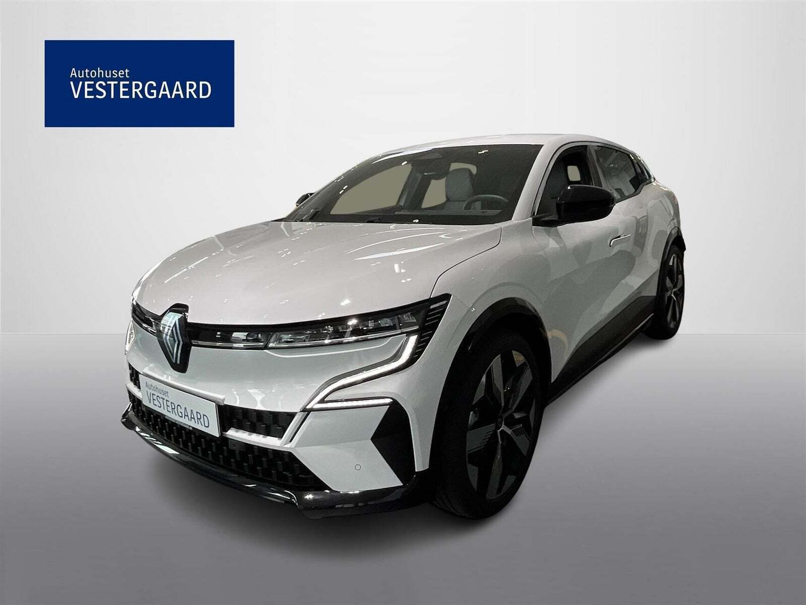 Hvid Renault Megane E-Tech fra 2025