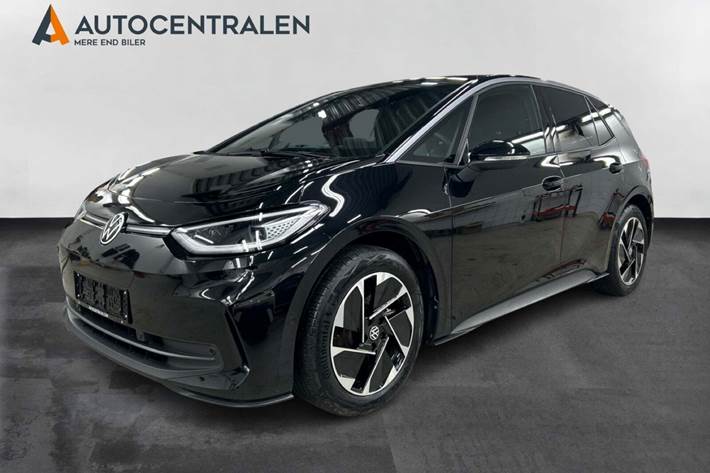 Sort VW ID.3 fra 2024 set udefra