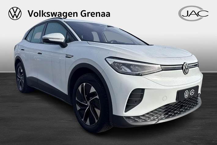 Hvid VW ID.4 fra 2022 set udefra