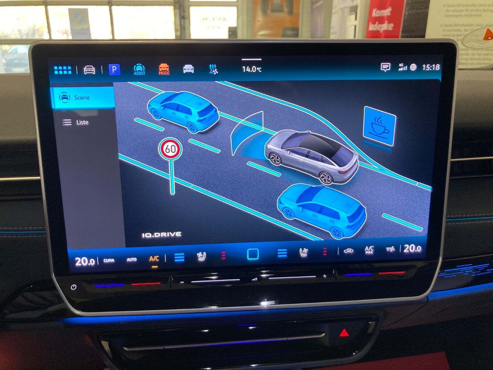 Blå VW ID.7 fra 2024