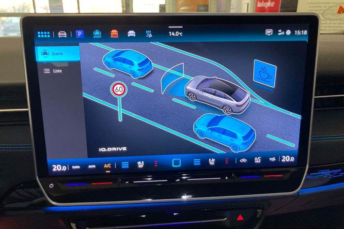 Blå VW ID.7 fra 2024