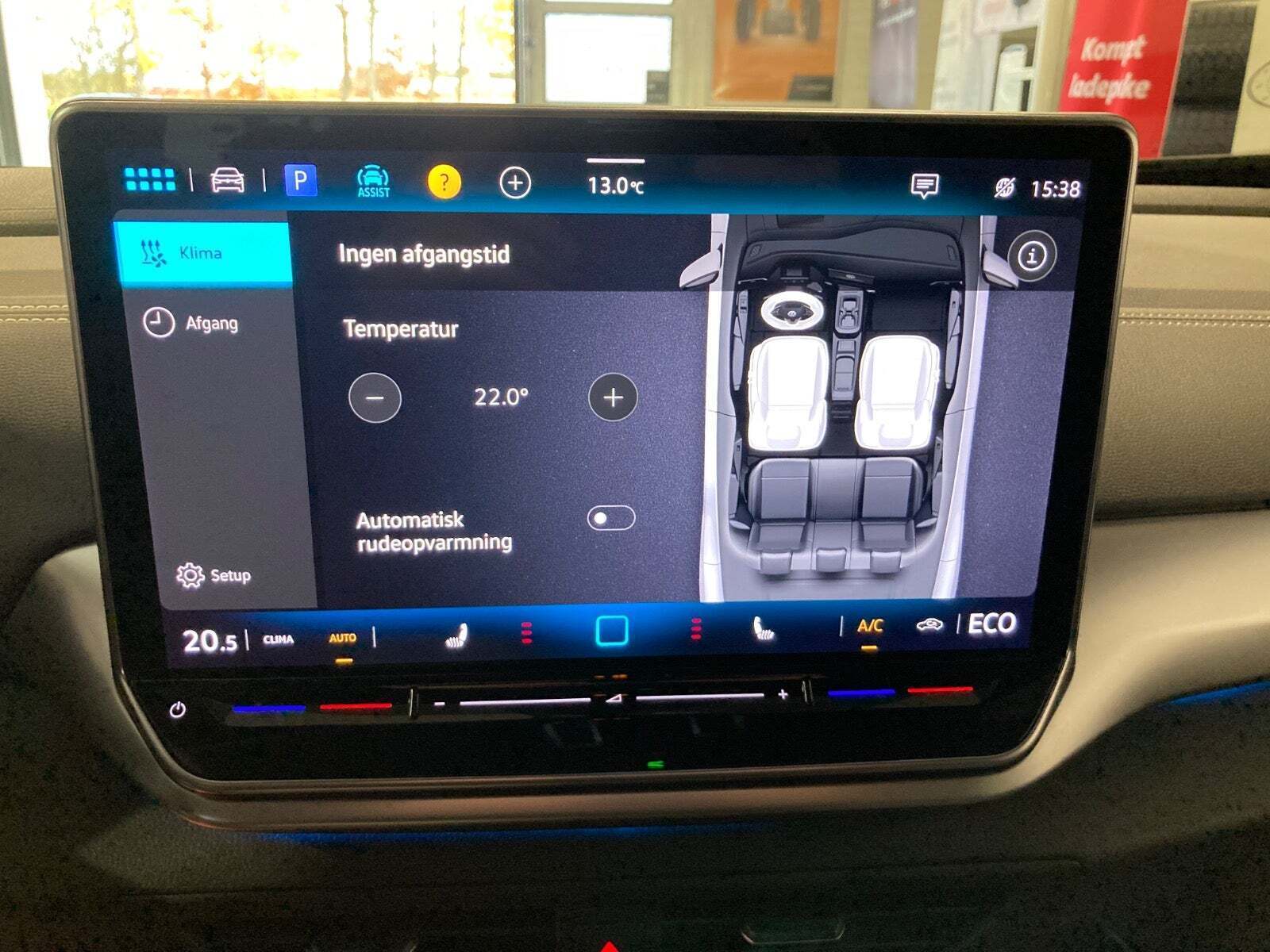 Blå VW ID.4 fra 2024