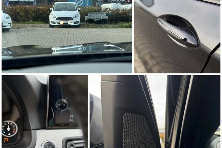Grå BMW M550d fra 2012