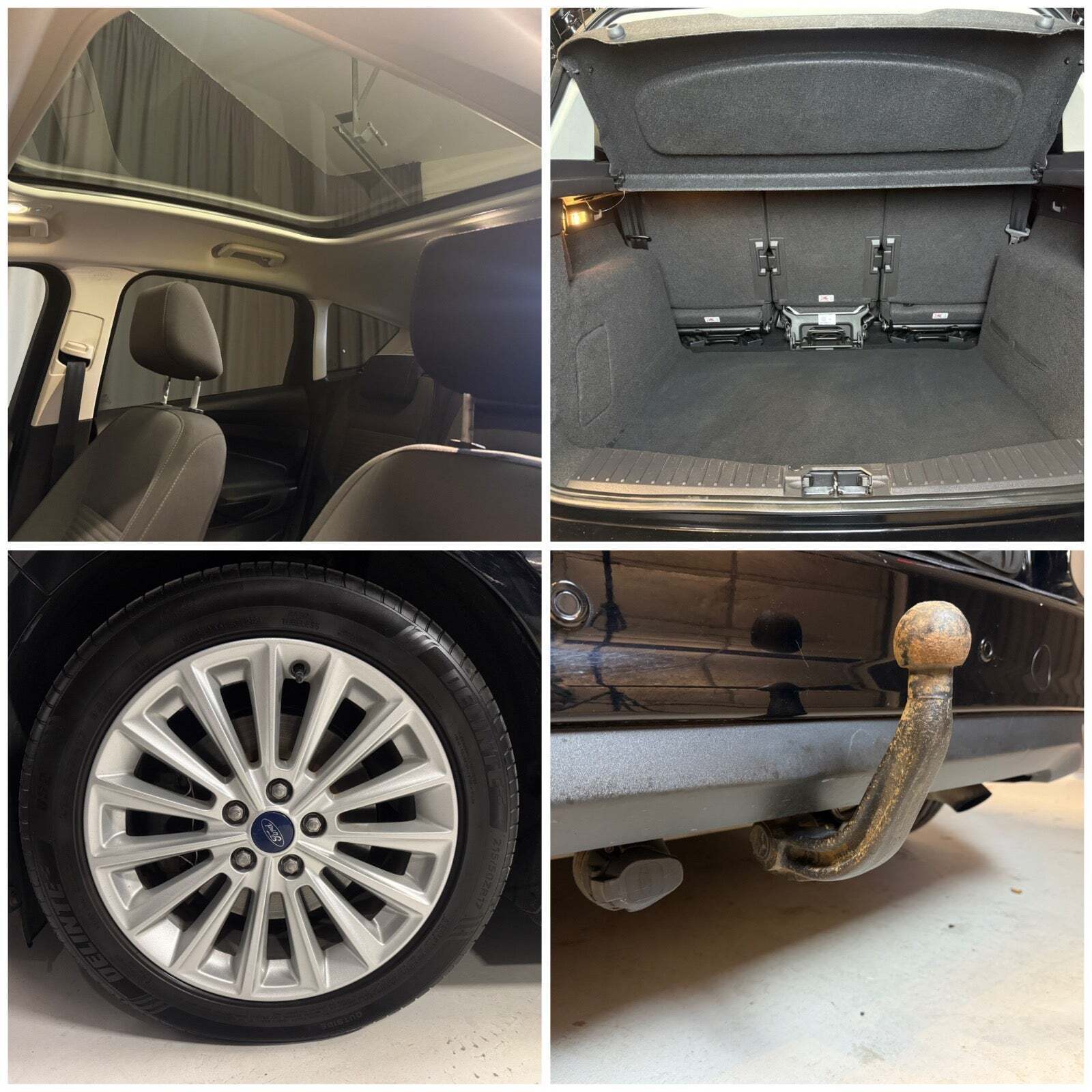 Sort Ford C-MAX fra 2018