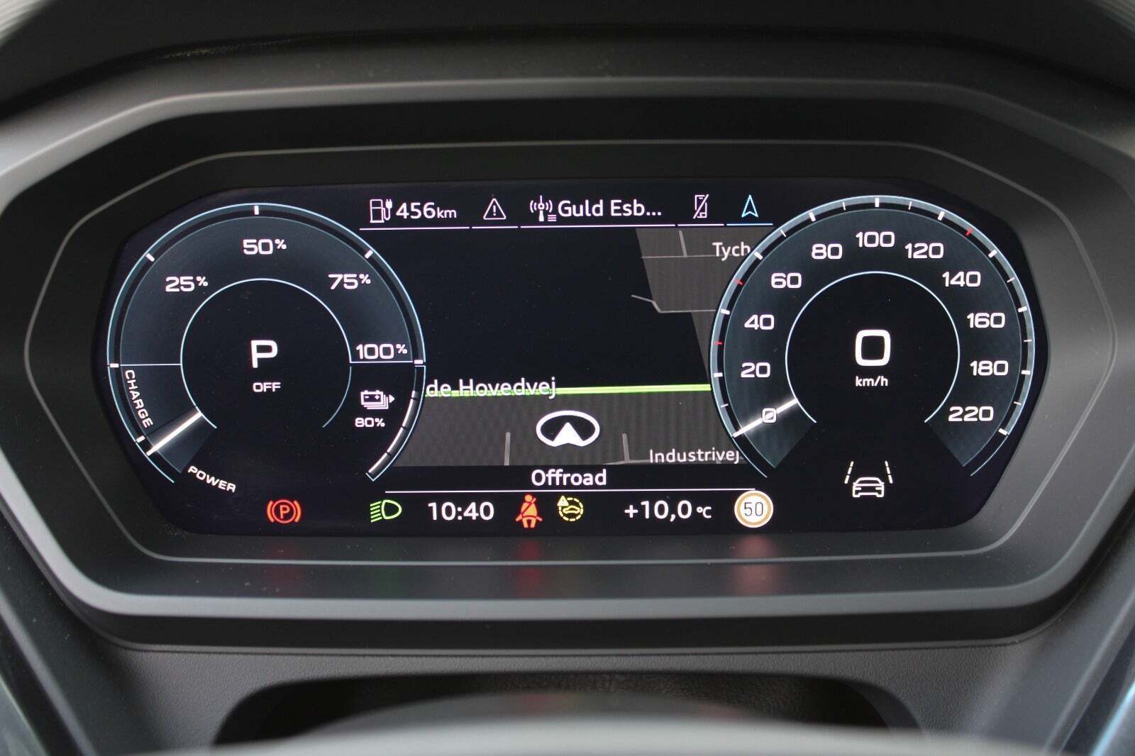 Sort Audi Q4 e-tron fra 2024