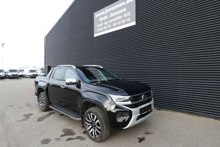 Sort VW Amarok fra 2024