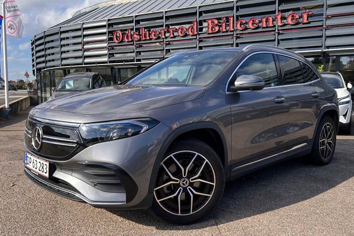 Grå Mercedes EQA350 fra 2023