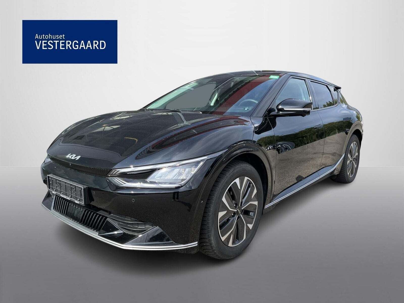 Sort Kia EV6 fra 2024 set udefra