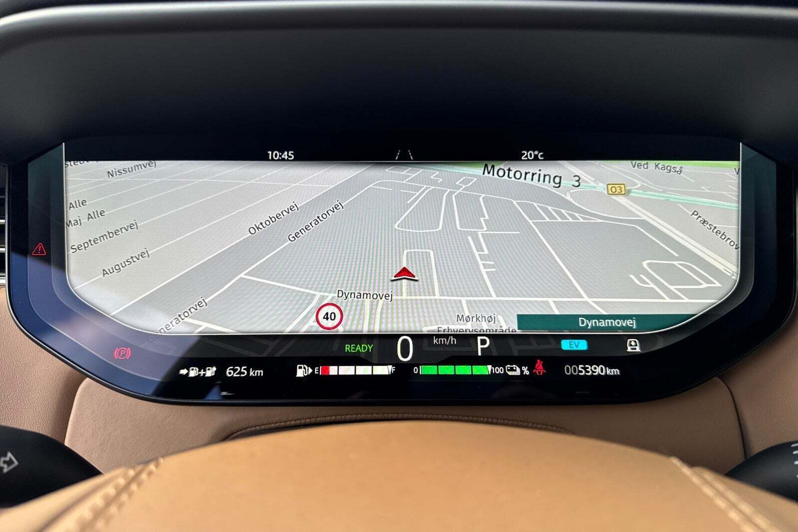 Grå Land Rover Range Rover sport fra 2025