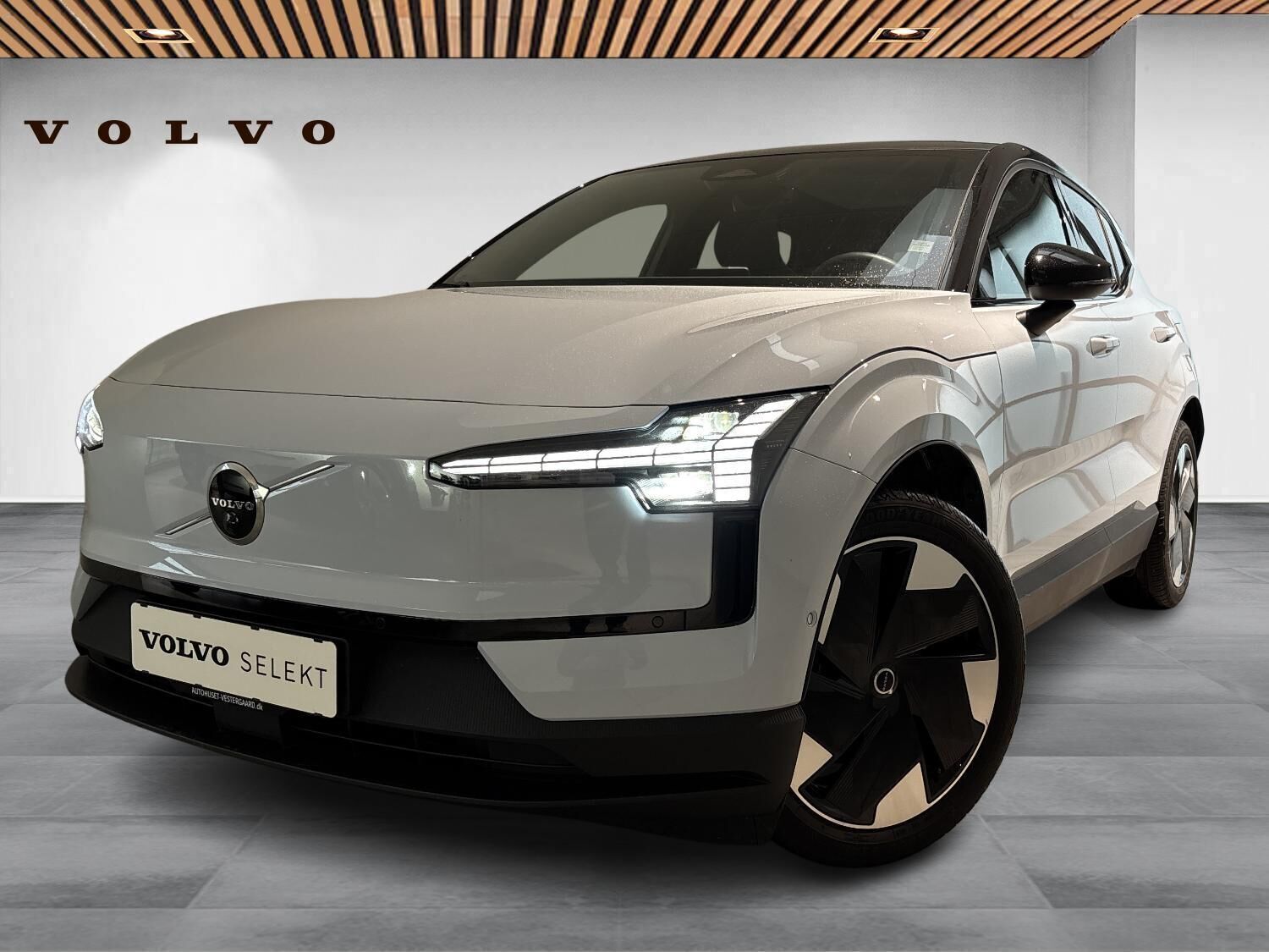 Blå Volvo EX30 fra 2024