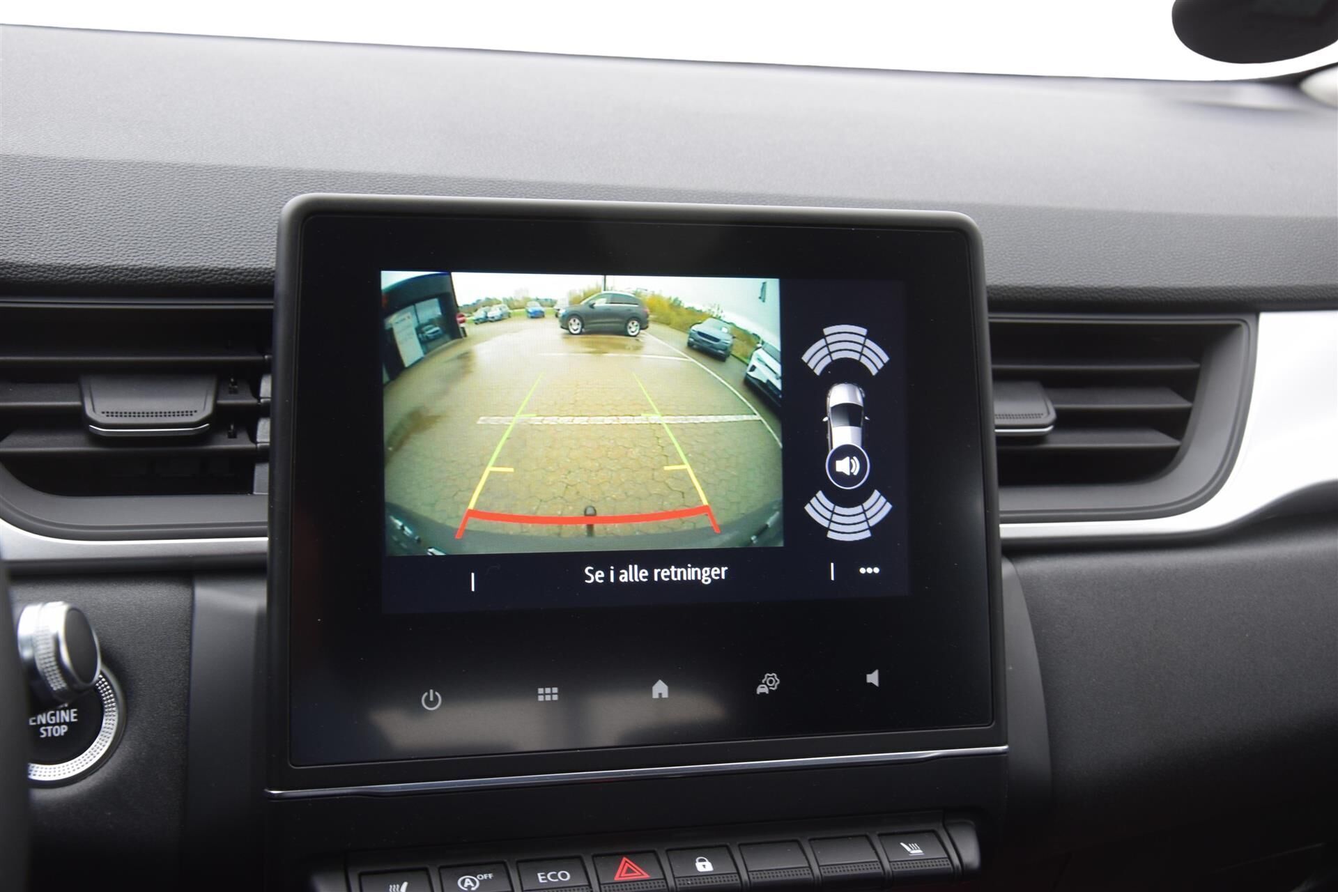 Grå Renault Captur fra 2020