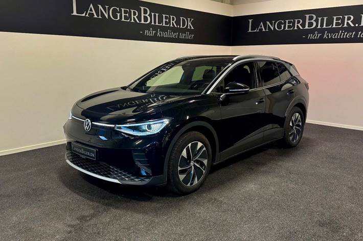 Sort VW ID.4 fra 2025 set udefra