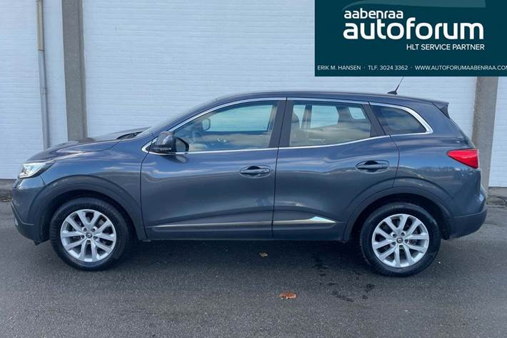 Blå Renault Kadjar fra 2019