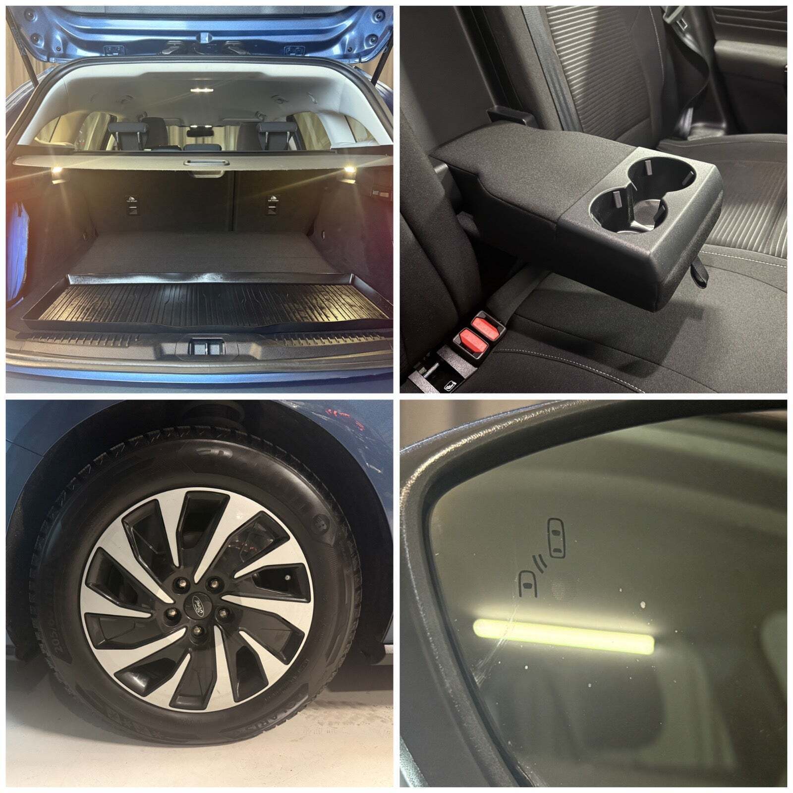 Blå Ford Focus fra 2022