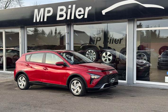 Rød Hyundai Bayon fra 2022