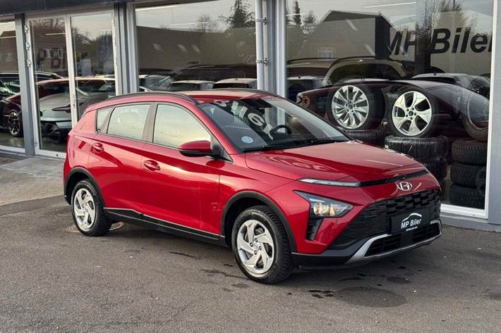 Rød Hyundai Bayon fra 2022