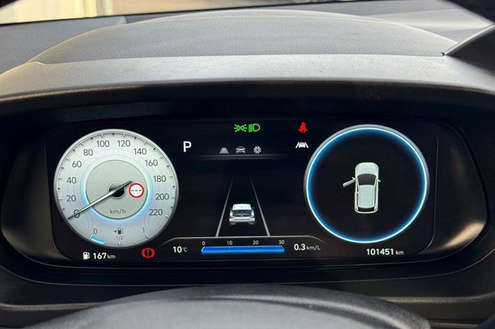 Rød Hyundai Bayon fra 2022