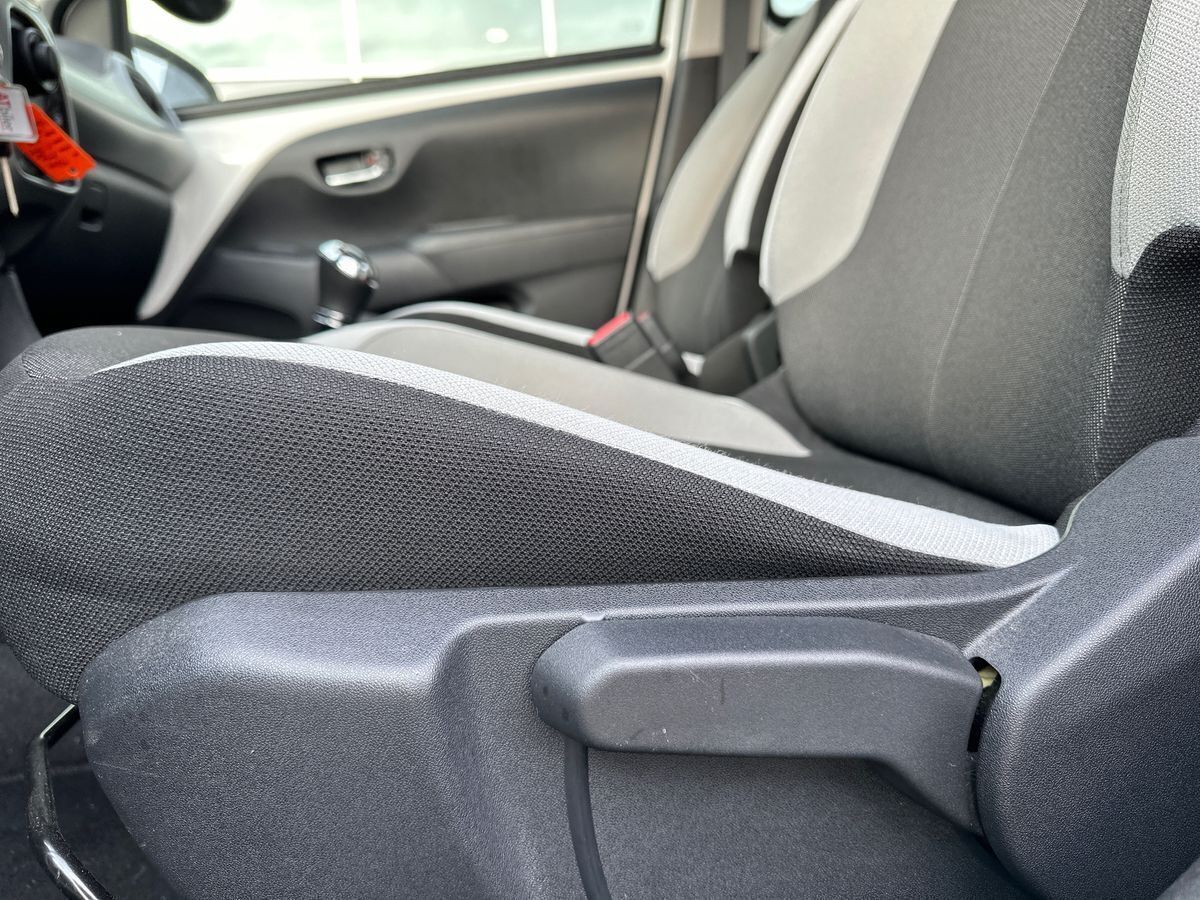 Hvid Toyota Aygo fra 2016