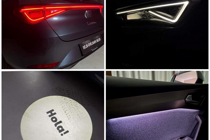Grå Seat Leon fra 2021