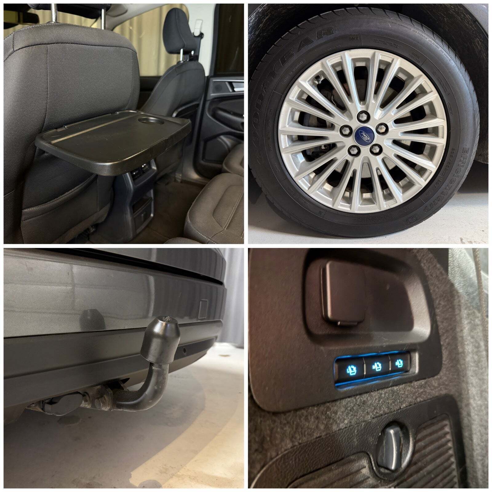 Grå Ford Galaxy fra 2019