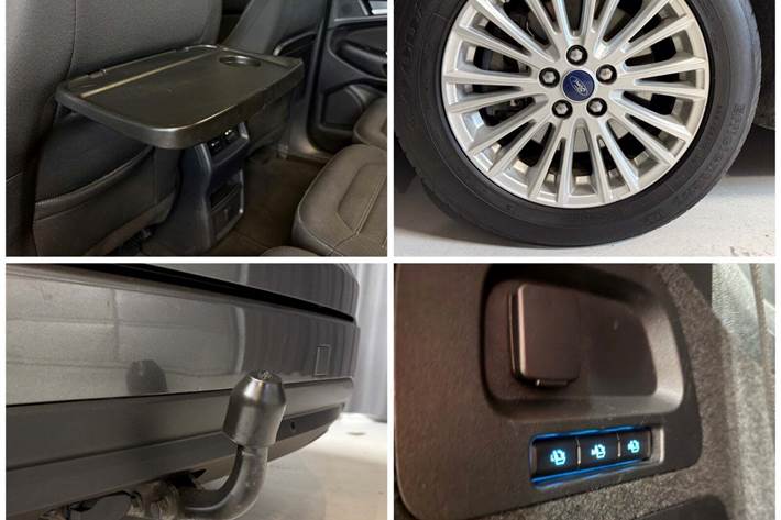 Grå Ford Galaxy fra 2019