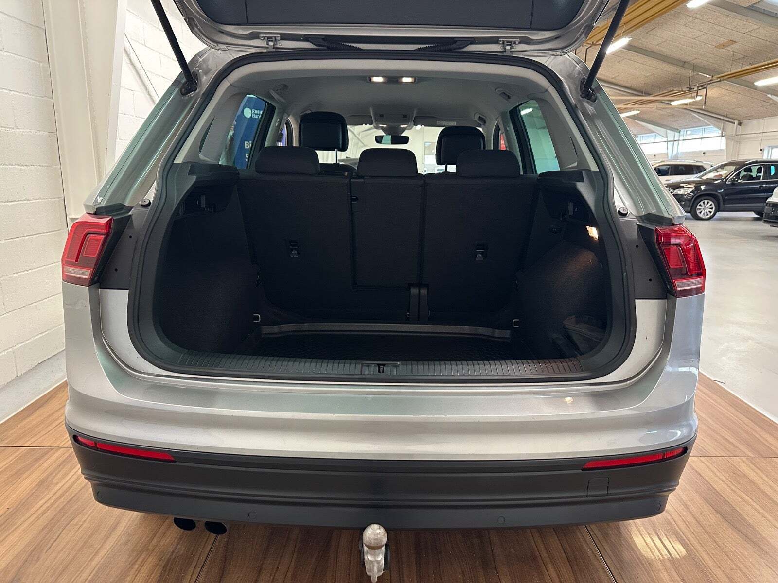 Sølv VW Tiguan fra 2018