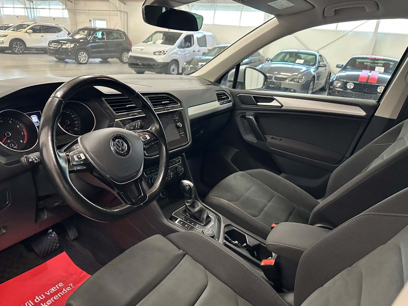 Sølv VW Tiguan fra 2018