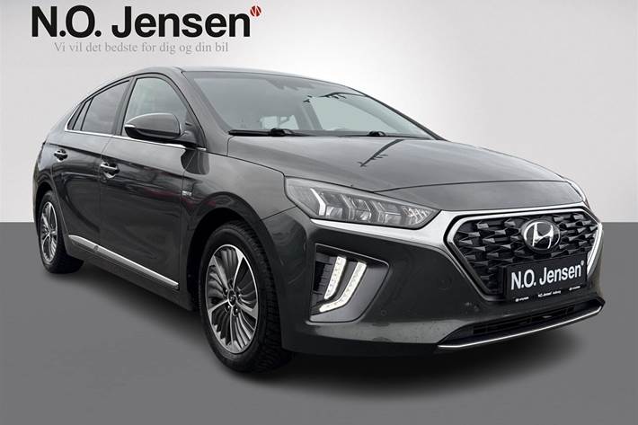 Grå Hyundai Ioniq fra 2020 set udefra