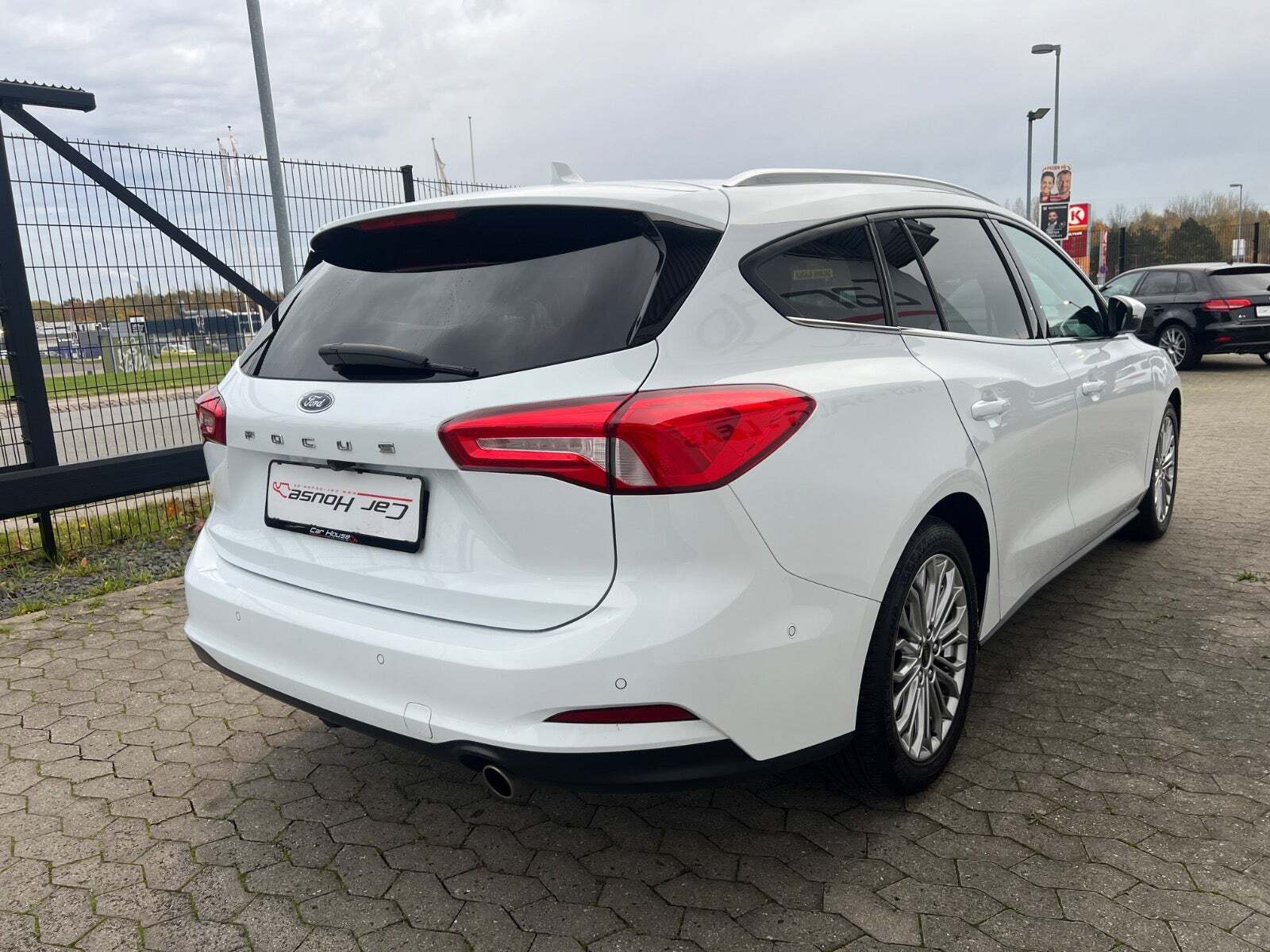 Hvid Ford Focus fra 2020