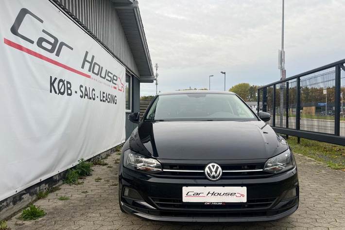 Sort VW Polo fra 2019