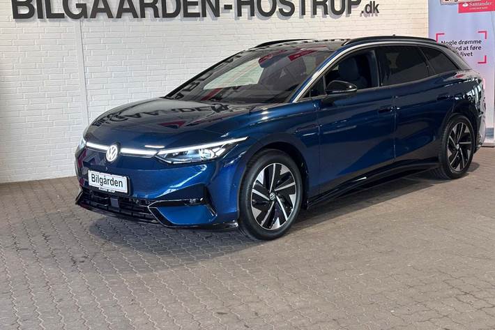 Blå VW ID.7 fra 2025