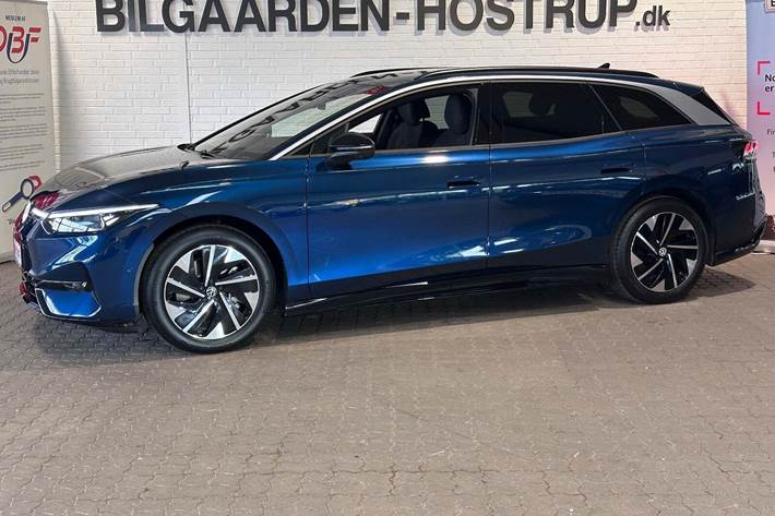 Blå VW ID.7 fra 2025