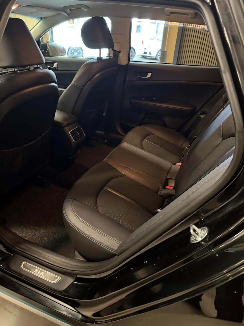 Sort Kia Optima fra 2018