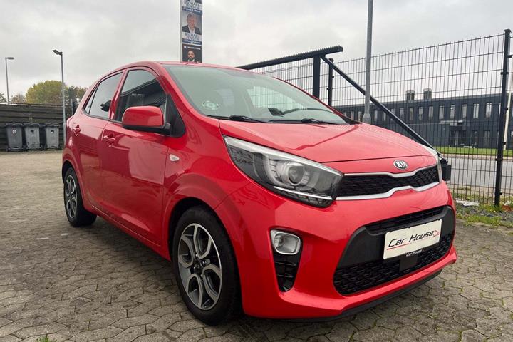 Rød Kia Picanto fra 2018