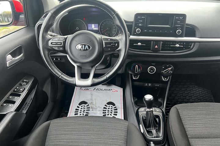 Rød Kia Picanto fra 2018