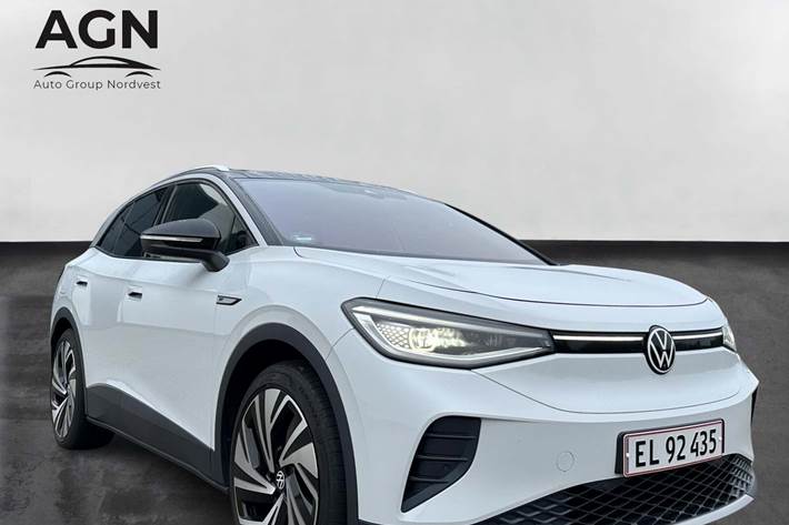 Hvid VW ID.4 fra 2021