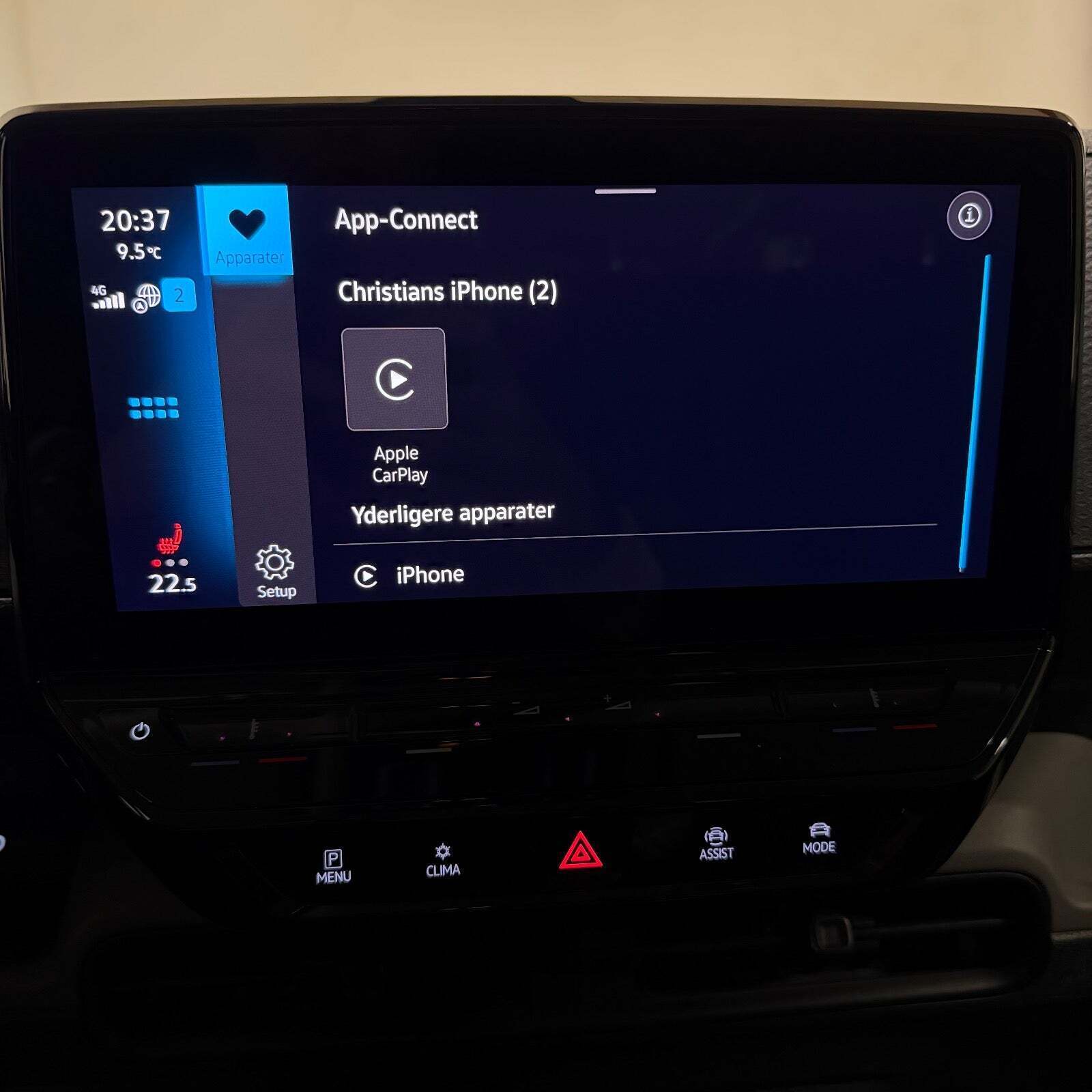Hvid VW ID.Buzz fra 2023