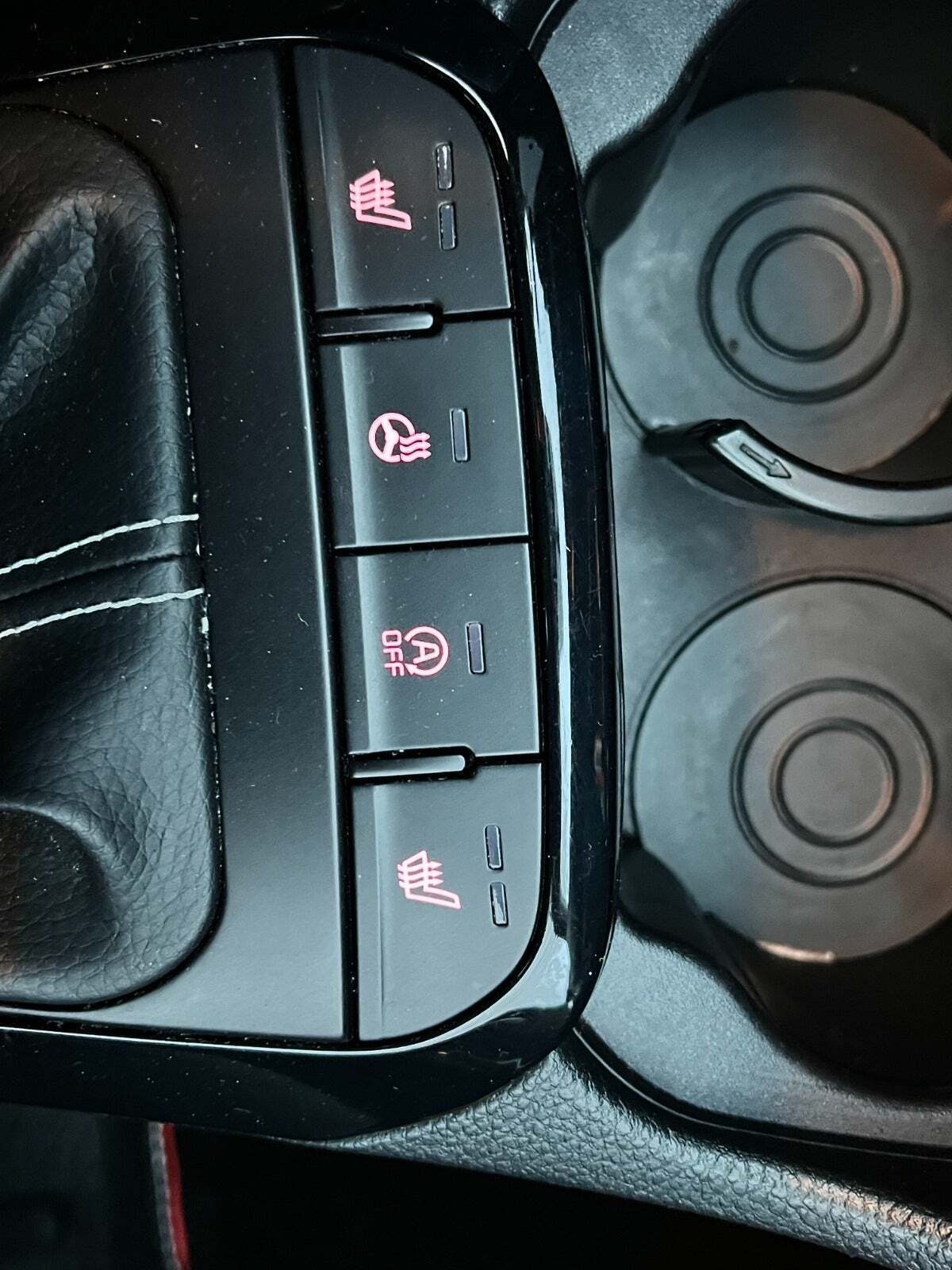 Rød Kia Picanto fra 2019