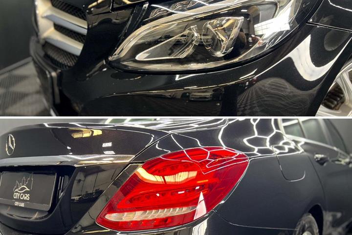 Sort Mercedes C220 d fra 2017
