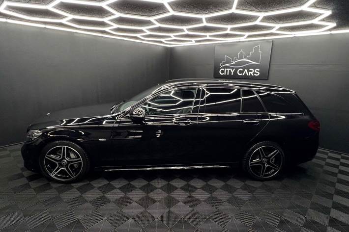Sort Mercedes C220 d fra 2020
