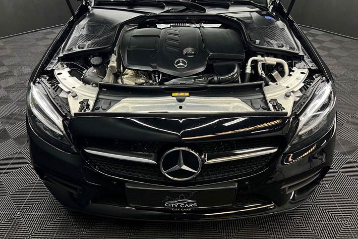 Sort Mercedes C220 d fra 2020