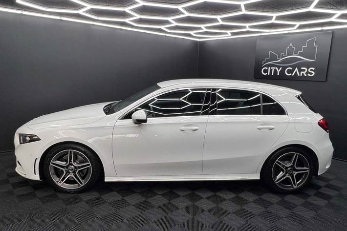 Hvid Mercedes A220 d fra 2020