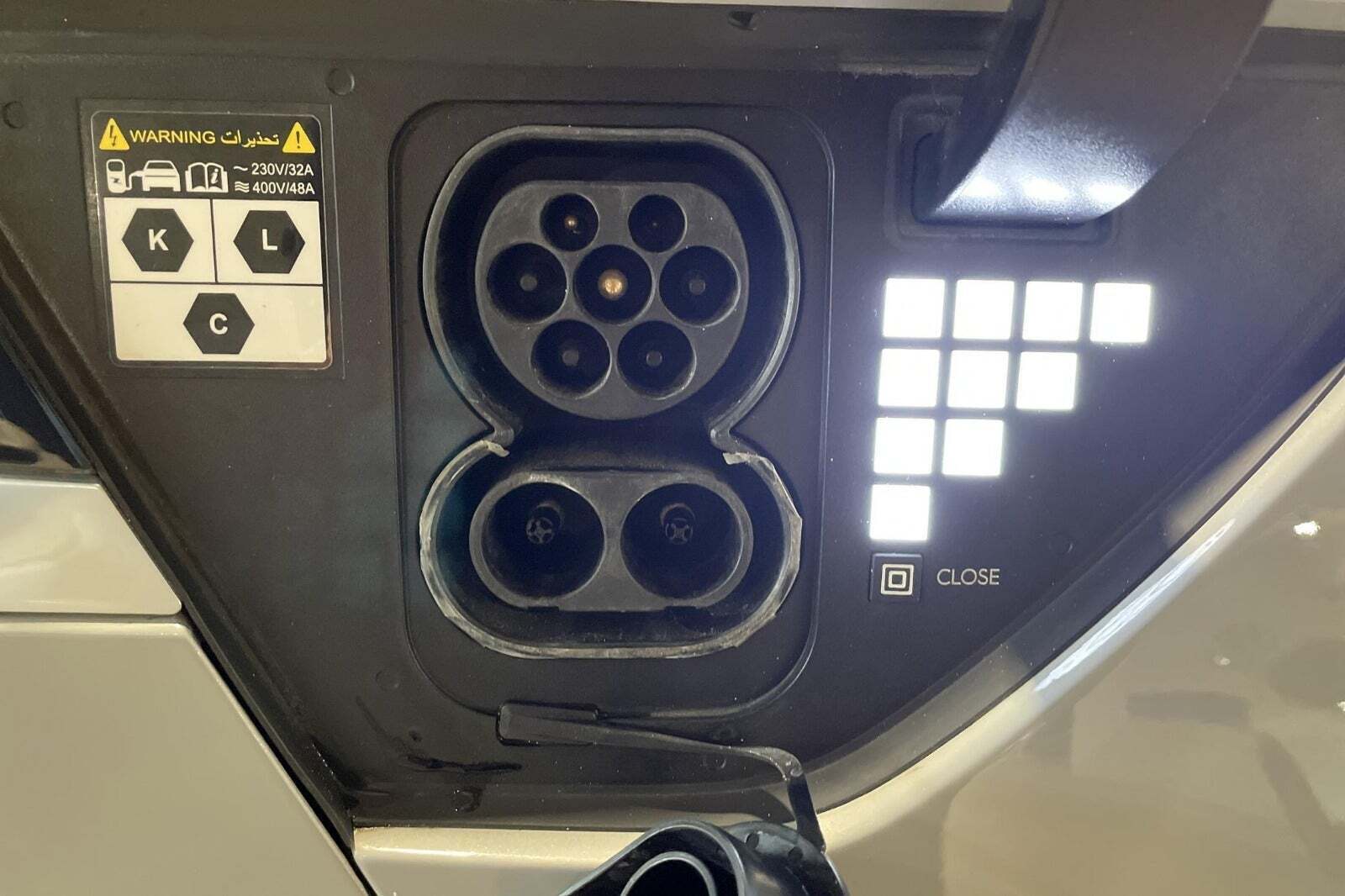 Grå Hyundai Ioniq 5 fra 2022