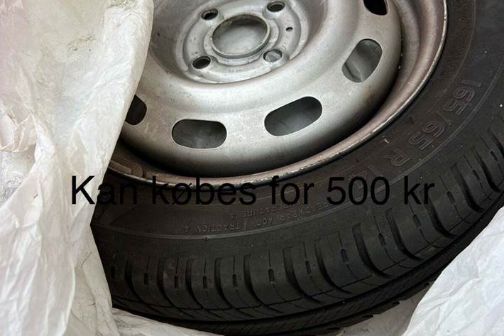 Grøn Chevrolet Spark fra 2012