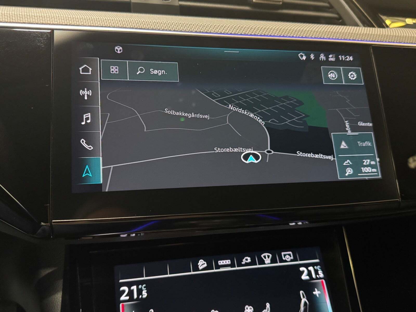 Sort Audi e-tron fra 2022