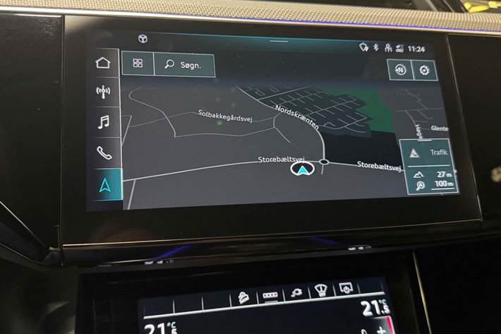 Sort Audi e-tron fra 2022